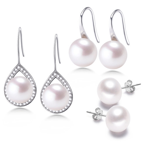 天然珍珠2025新款气质耳钉女s925纯银耳环耳钩饰高跟鞋时尚防过敏