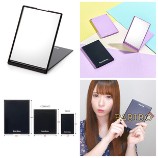便携 河西美希pabibo日代 ROSA高反射镀银化妆镜子真实之镜 ROSY