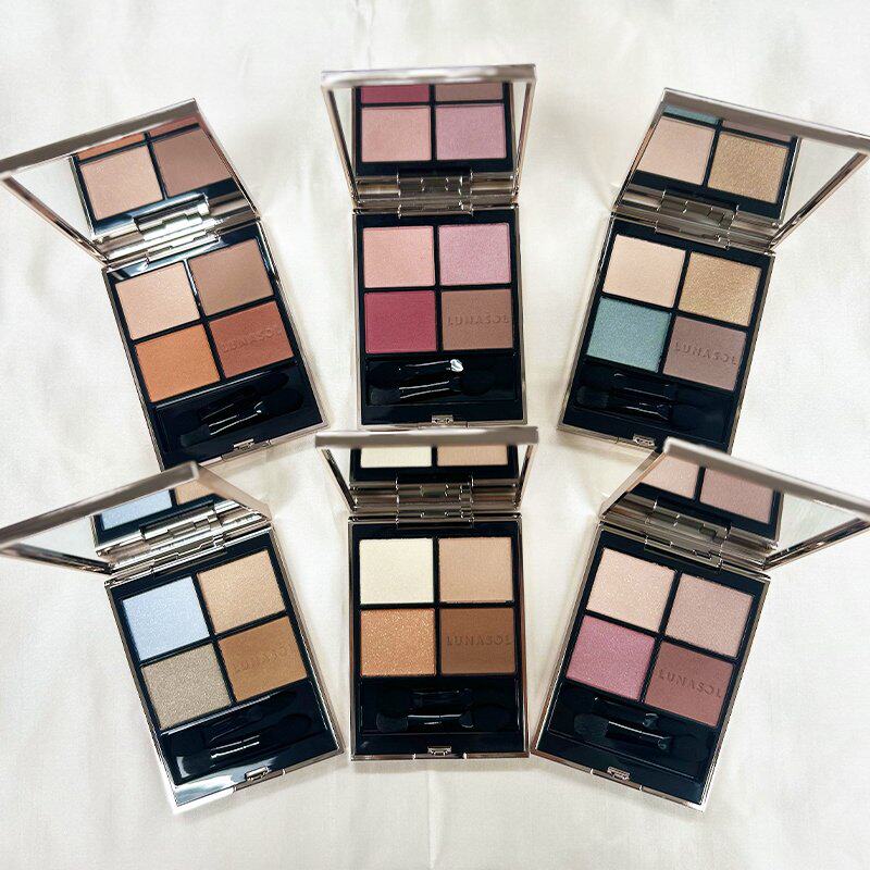 日月晶采LUNASOL四色眼影盘EYE COLORLATION新版N版 日本专柜