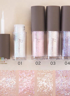 日本Ririmew指原莉乃液体眼影蜜 亮片液梦幻闪粉星钻闪耀卧蚕葱片