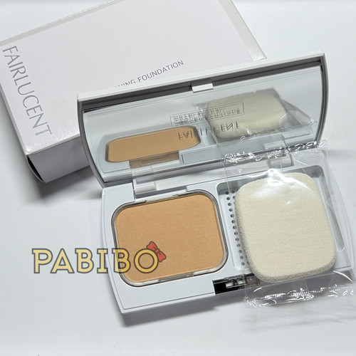 日本版美伊娜多MENARD晶澄净白粉饼FAIRLUCENT干粉固体粉底 遮瑕