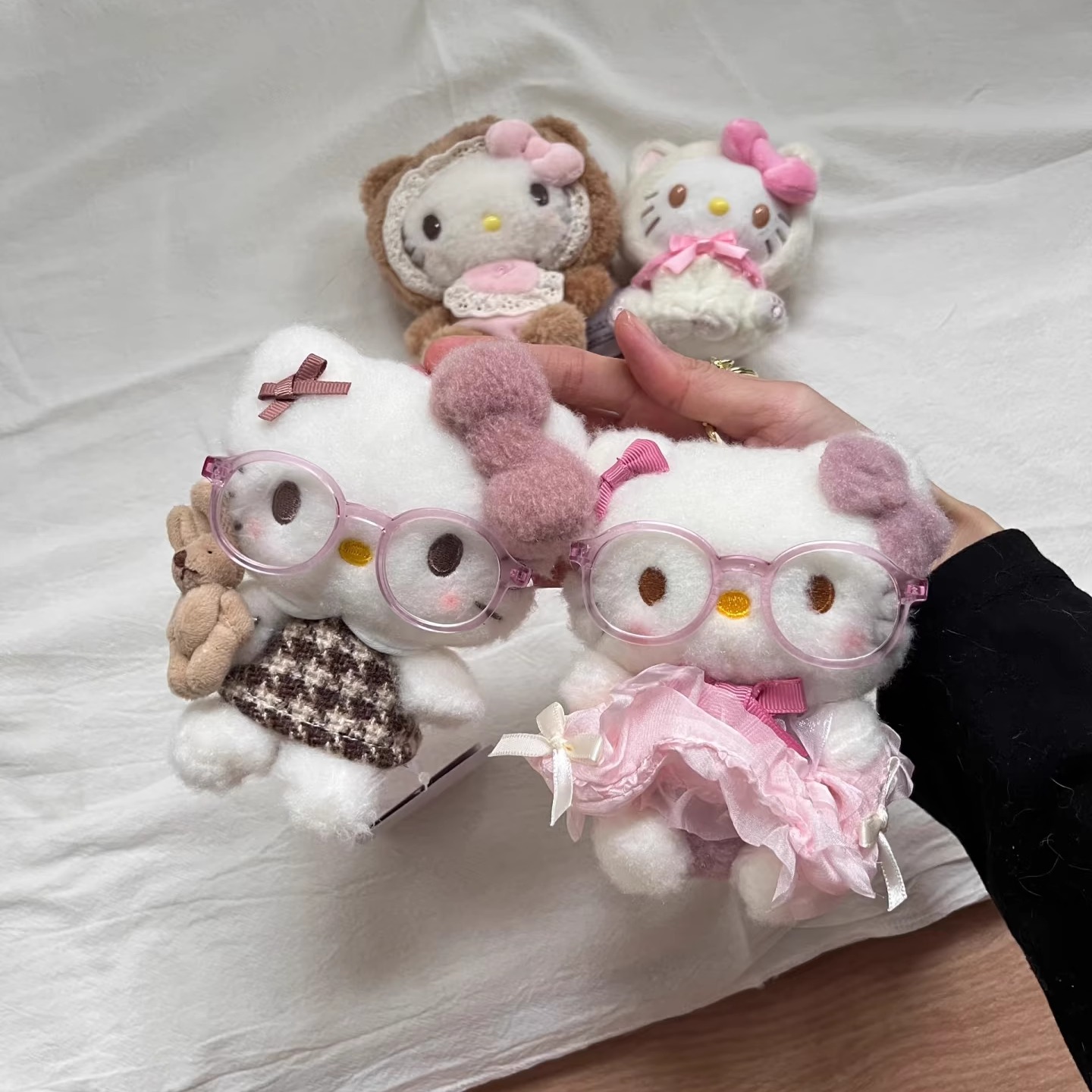 正版甜心泡芙hellokitty包包挂件