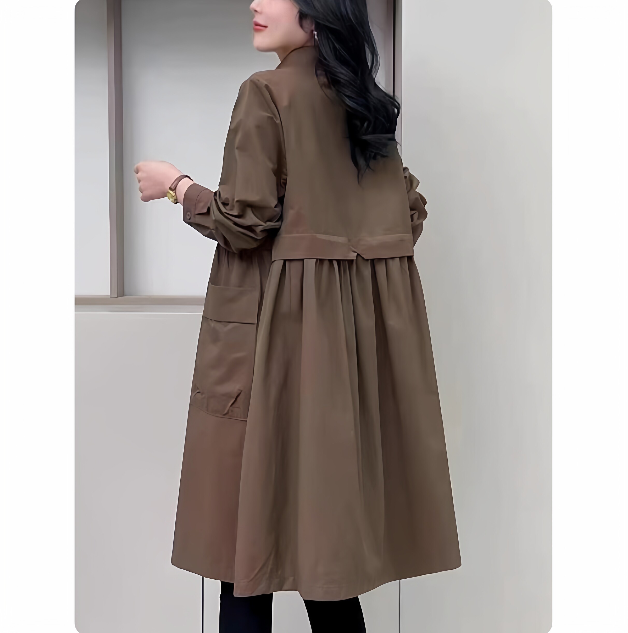 2026新款女士大码春秋长袖外套图片