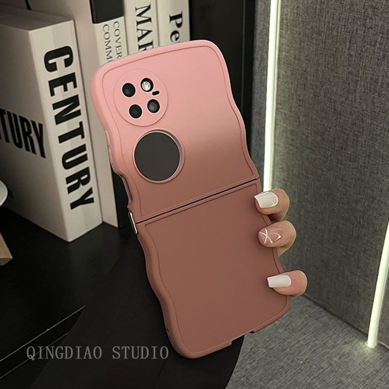 华为p60pockets奶咖色渐变手机壳