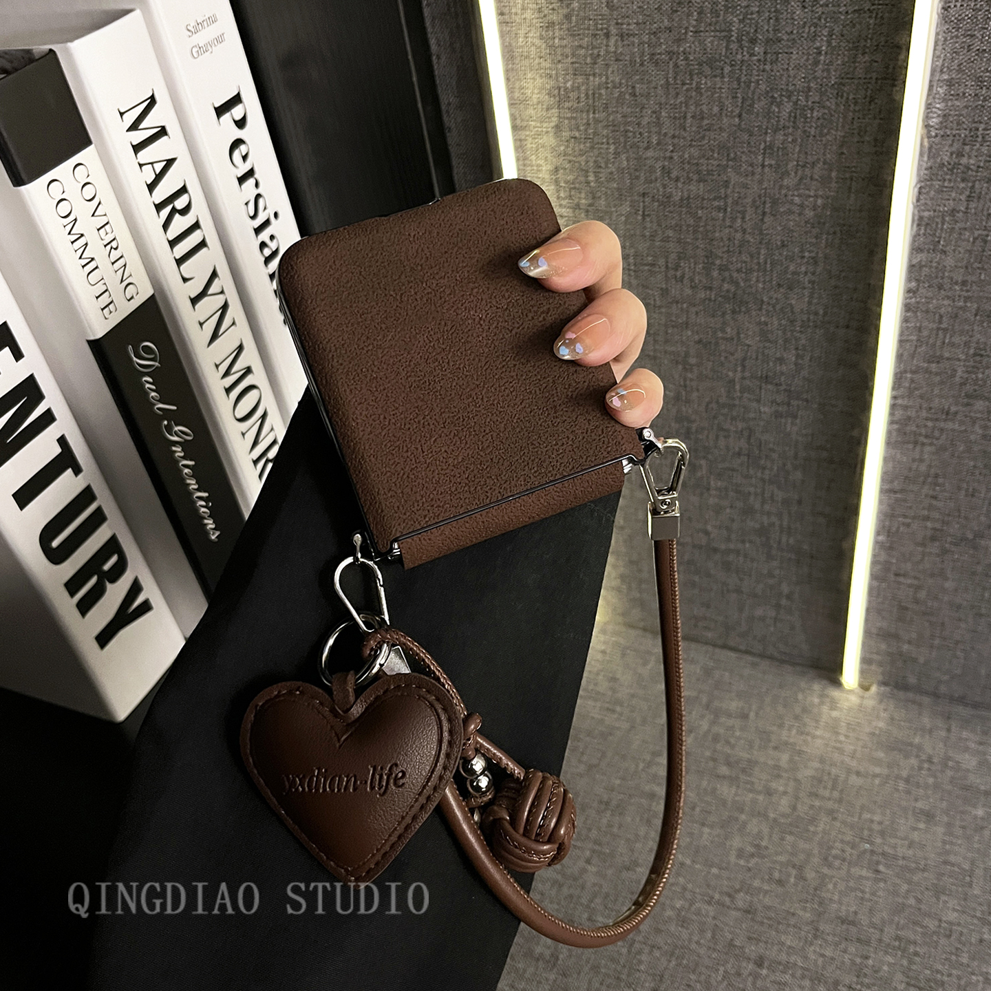 适用于小米mixflip2商务手机壳