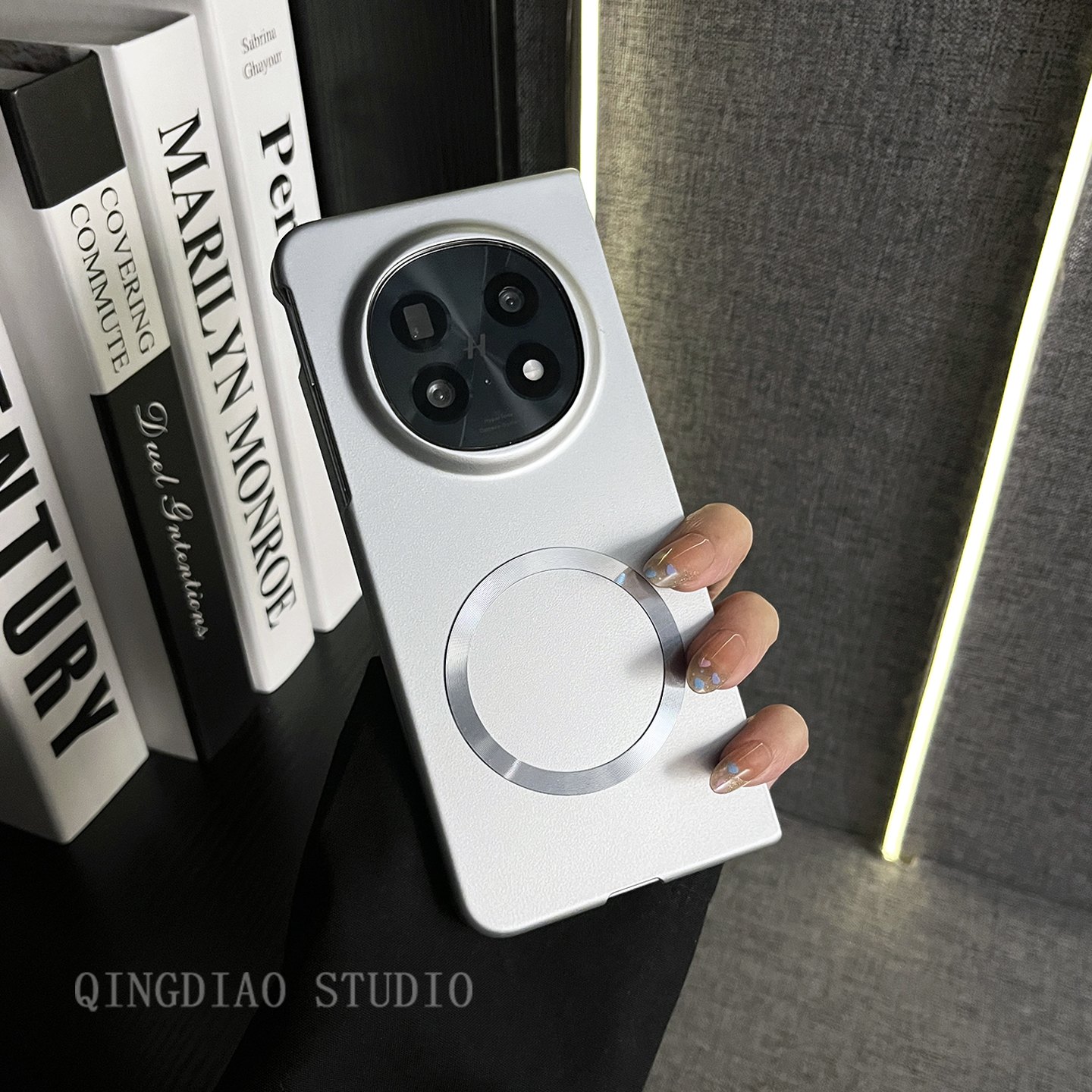 适用oppofindn5/3高级感手机壳