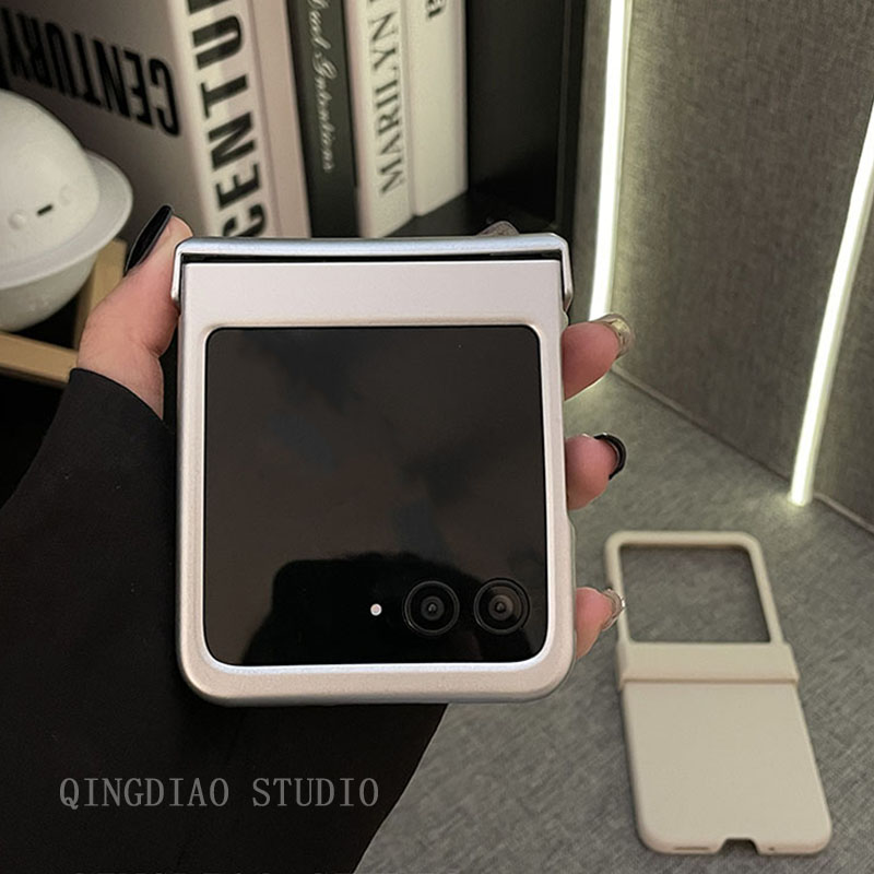 适用razr40ultra高级银手机壳