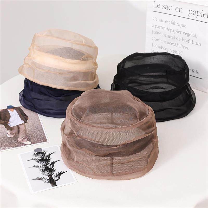 桑蚕丝夏季女帽修饰脸型遮盖白发的典雅时尚香妃帽绒帽透气渔夫帽,运动包/户外包/配件,运动帽,淘宝优惠券,粉丝福利购,淘宝优惠卷