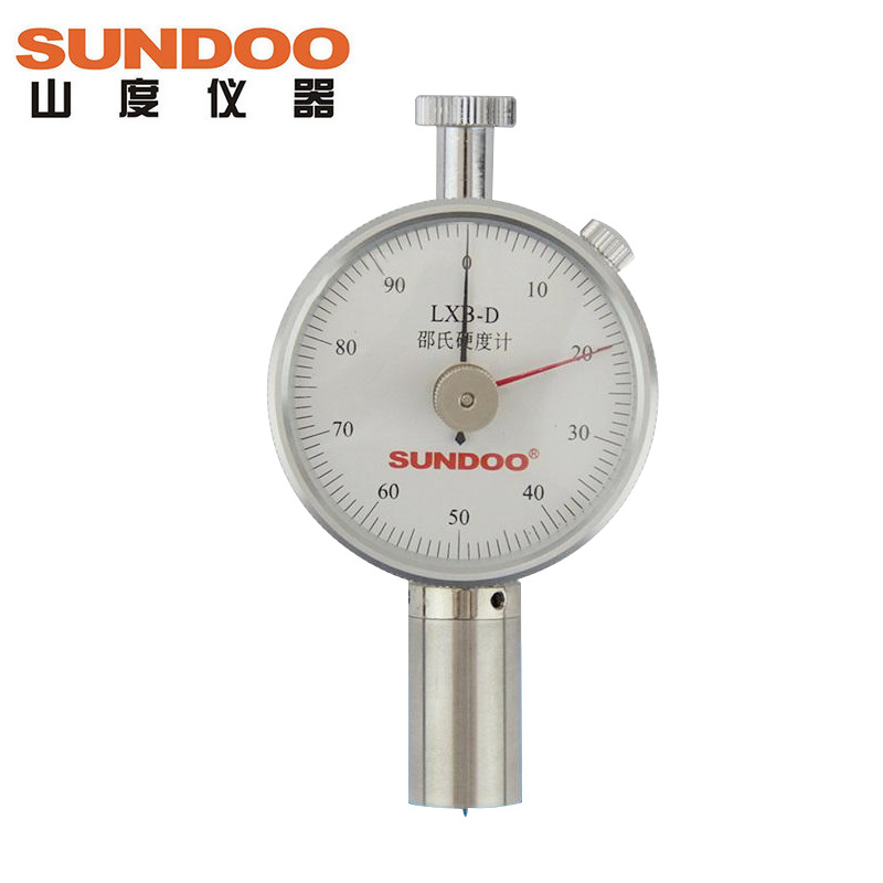 山度 硬度计 邵氏硬度计 橡胶硬度计LXB-D硬度测试仪双针