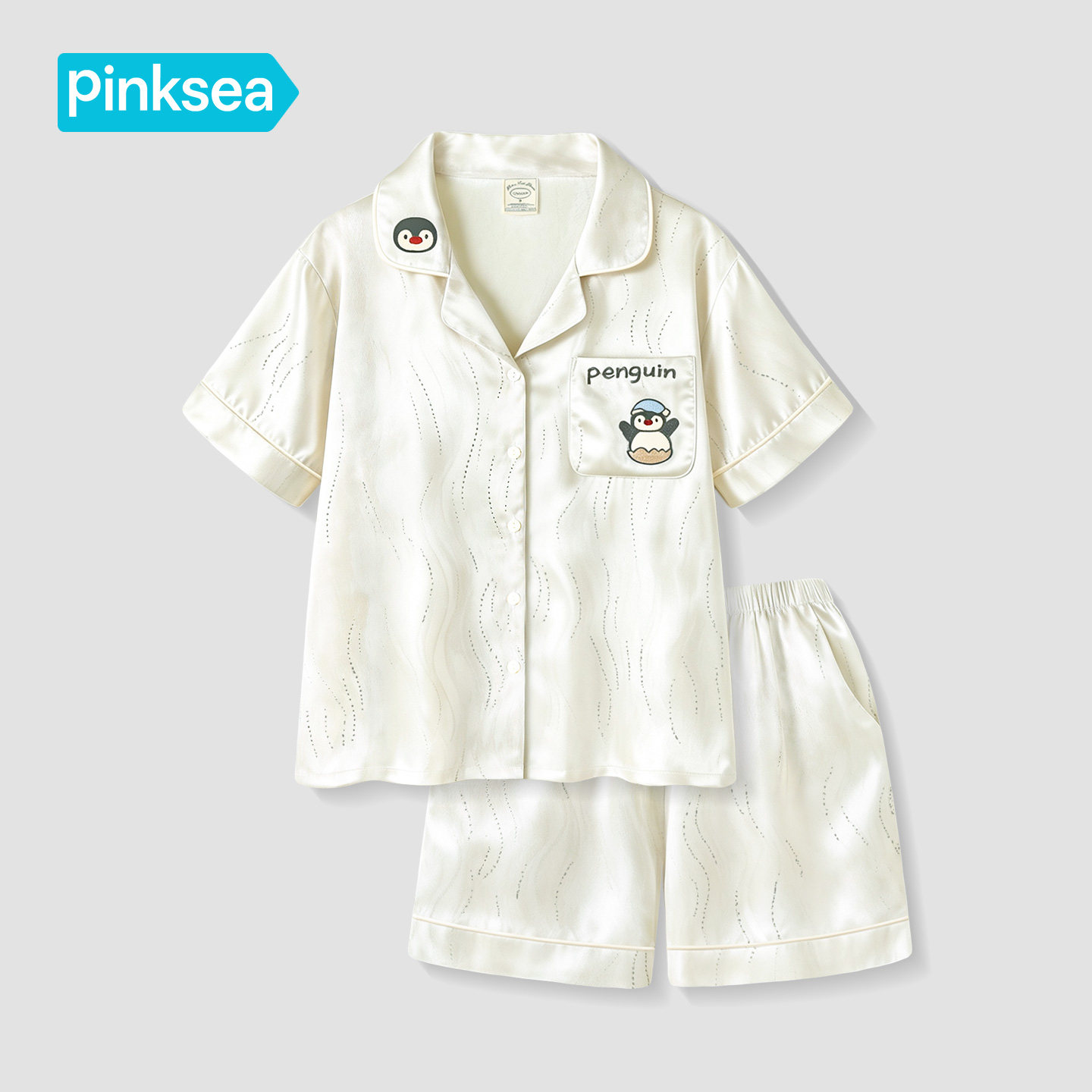 冰丝睡衣女夏季A类短袖家居服图片