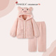 Pinksea珊瑚绒睡衣女款 女套装 冬季 加厚小猪可爱家居服秋冬新款