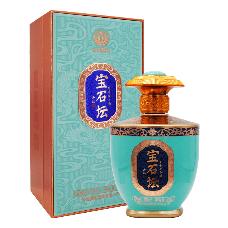 贵州湄窖宝石坛·玉坛单瓶500ml