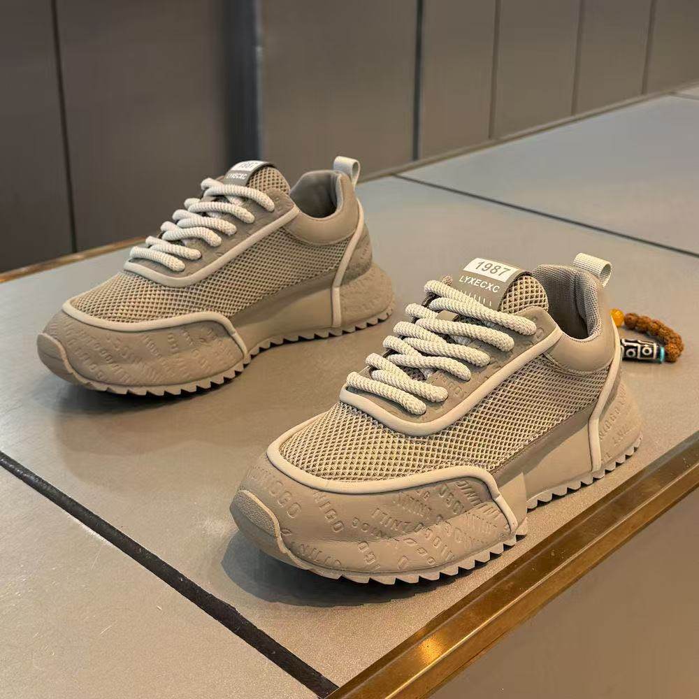 男鞋冬2025新款今年流行爆款男鞋2025夏季新款透气网面欧洲站老爹,流行男鞋,老爹鞋,淘宝优惠券,粉丝福利购,淘宝优惠卷