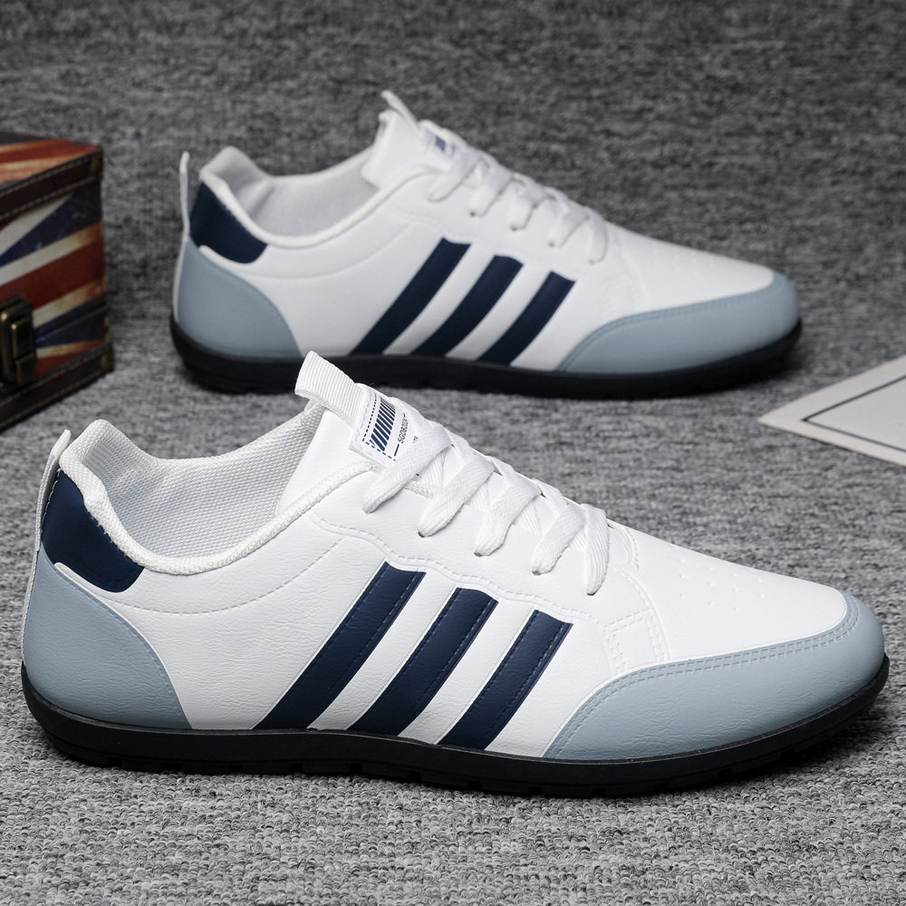 大码男式德训鞋2026春秋新款运动跑步休闲轻便舒适男鞋豆豆鞋