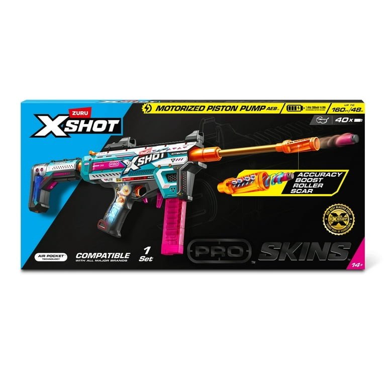 【来劲大狸】X-SHOT AEB新品 软弹电缸发射器玩具【现货】