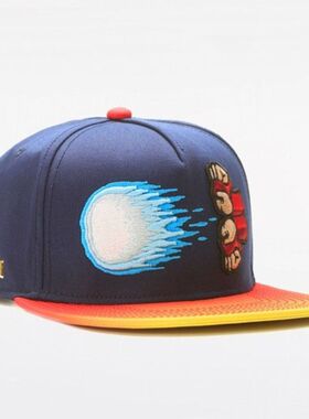 甬制帽字  MOVE嘻哈绣花沿帽成人街舞卡通棒球帽ECIAL气功波SP平