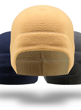 外贸男士摇粒绒抓绒保暖小帽子防寒滑雪骑行防风防寒战术舒适柔软