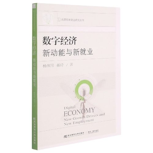 正版 数字经济新动能与新就业 高质量新业研究丛书 杨伟国 经济书籍 东北财经大学 9787565441