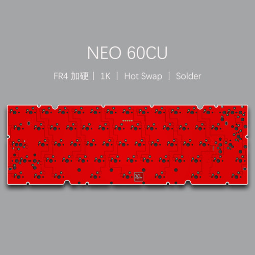 NEO60CU客制化PCB热插拔焊接VIA