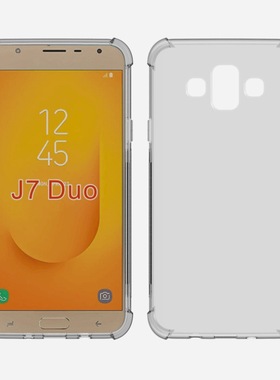 适用于三星Galaxy Duo气囊防摔手机壳SM-J720F透明防摔保护套男厚