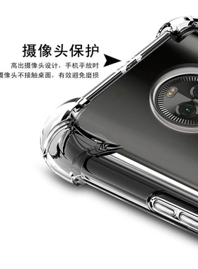 适用MOTO摩托Z3 Play|XT1929-15/17/6气囊防摔透明手机软壳保护套