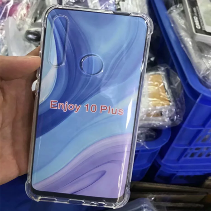 适用于华为畅享10透明保护套plus气囊防摔手机壳stk-tl00软胶全包