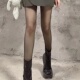 Wuuuus 黑色丝袜网红女性感超薄黑丝光腿神器春秋薄款 ins潮防勾丝