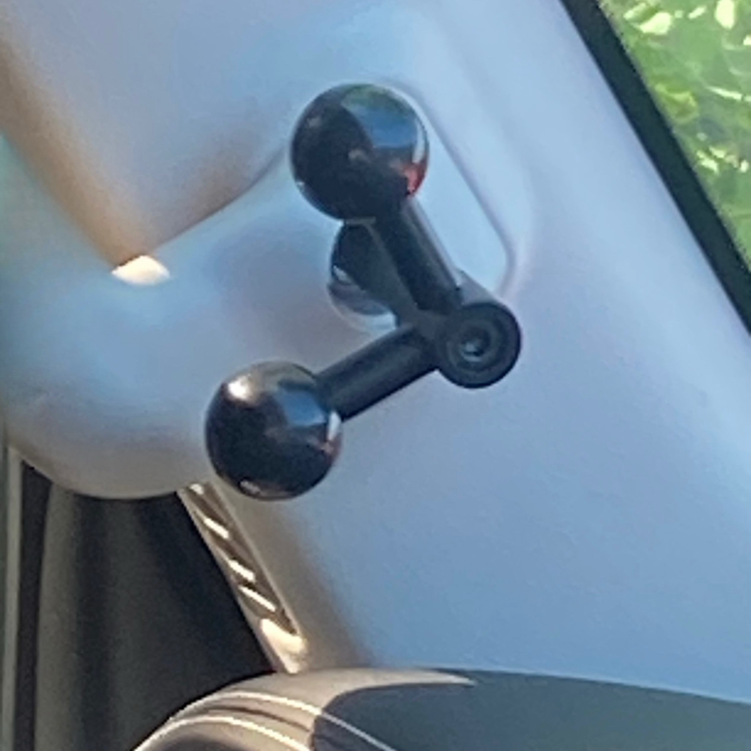 兼容RAM越野车A柱手机支架25mm球头坦克300霸道帕杰罗24款BJ40