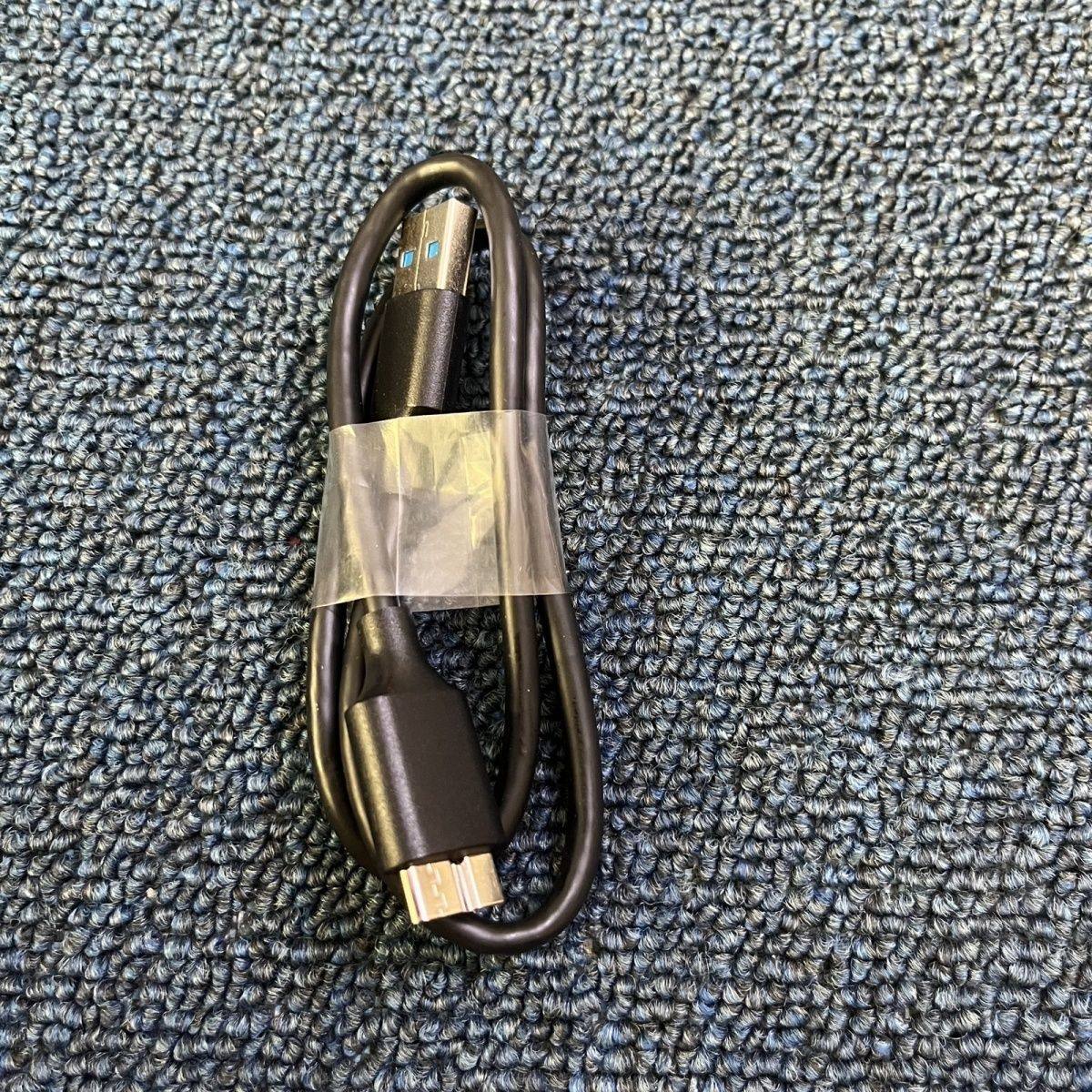 0.5米原装USB3.0数据线MICRO B接口适用西数希捷联想移动硬盘/盒