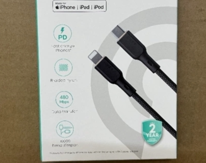 傲基原装PD快充线 1米 MFI认证C94 适用于iphone12 13 14 max pro