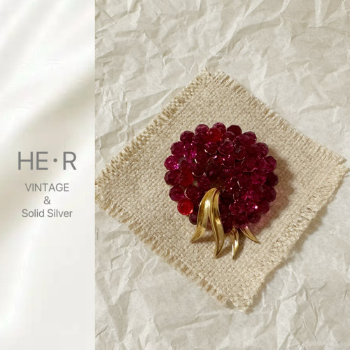 日系水晶合金胸针可爱水果迷你