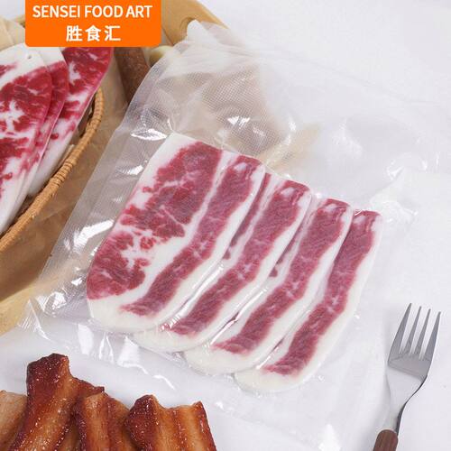 仿真雪花牛肉片模型真空包装仿真烤肉片西餐厅西冷牛排装饰道具