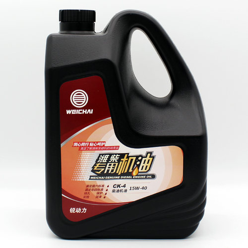 潍柴锐动力国六发动机CK-4机油