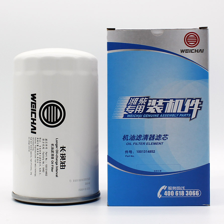 潍柴专用正品长效wp13机油滤芯图片