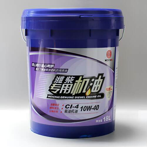 潍柴专用10万公里长效机油10W-40原厂正品国五柴油发动机18L包邮