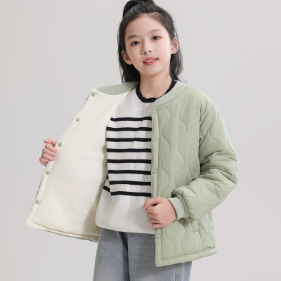 秋冬儿童羽绒棉外套2025冬季新款男童女童加厚中大童校服神器棉衣
