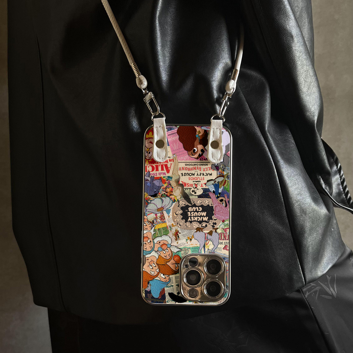 适用于OPPOfindx8Ultra手机壳复古矮人高级感findx5pro硅胶全包防摔斜跨X8S挂绳oppofindx7ultra套X8S+潮牌x6