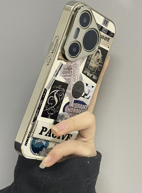 用于华为pura70proUltra手机壳小羊皮月球海报p40高级感p50e外全包防摔P60新款网红男女潮牌P70pro十套软