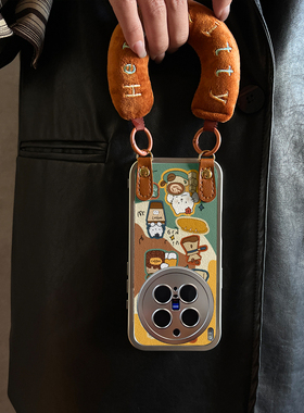 适用于vivox300Pro手机壳新款咖啡猫咪X100pro/90S/80斜跨全包S30promini/20/19/18/17套防摔Y300i带挂绳女