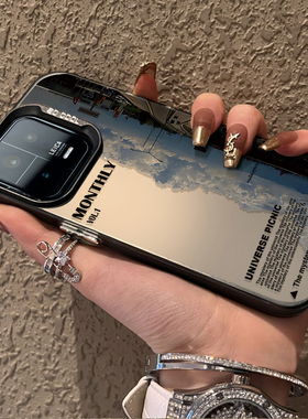 适用于小米13pro手机壳白云14镇高级感10s全包12s防摔12x红米K60至尊版套note12/13pro新款11ultra女k70男k50