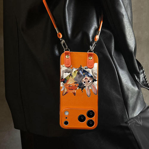 适用于OPPOReno15Pro手机壳尼克朱迪新款x9带挂绳FINDx8s/x7ultra全包x6/5防摔硅胶7/8/9女10/11pro12套13/14