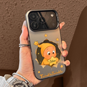 适用于苹果17promax手机壳彩银穿梭星星人iphone14 16pro套硅胶xs全包防摔斜跨15ultra套网红11新款 xr女13PRO