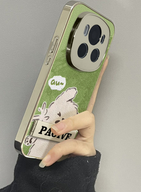 适用于魔术magic6pro手机壳高级感小羊皮水枪狗狗硅胶全包magic5pro外防摔新款男女潮牌华为magci4/5/6套软