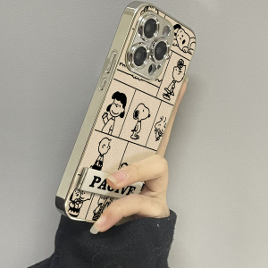 适用于苹果16promax手机壳史努比狗iphone12/13套硅胶xs全包防摔15ultra网红新款xr男女11pro外潮牌14Promax