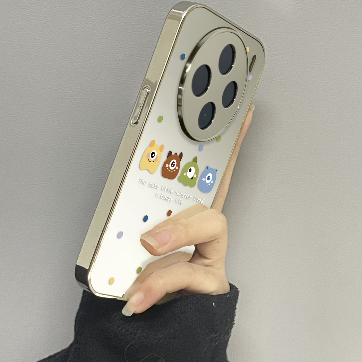 适用于vivox100Ultra手机壳电镀镜面彩波彩兽高级感vivix60/70/80外硅胶全包防摔新款女vivox90/x100spro套硬