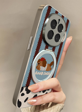 适用于荣耀400Pro手机壳磁吸狗华为x70斜跨x40/50全包500防摔90新款女60/70/80外2/300带挂绳magic8/7/6pro套