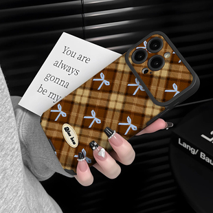 5防摔硅胶7 x7ultra全包x6 9女10 适用于OPPOReno15Pro手机壳菱格蓝结新款 11pro12套13 x9带挂绳FINDx8s