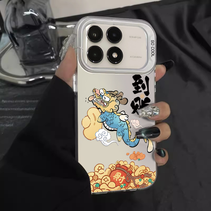 适用防摔小米手机壳艺术