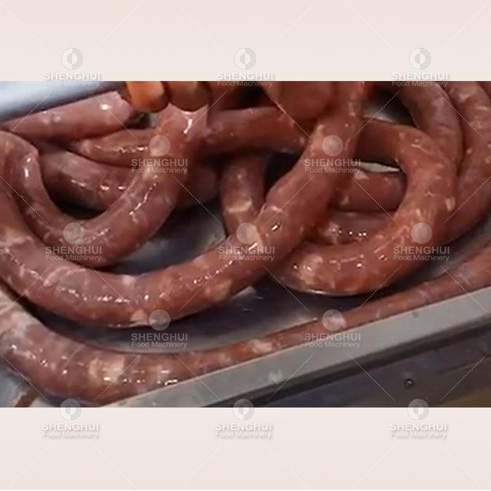 商用香肠红肠腊肠肉类加工设备猪肉肠灌肠设备自动液压肉类灌肠机