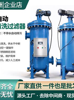 全自动自清洗过滤器工业循环水处理过滤压差自动反洗前置过滤设备